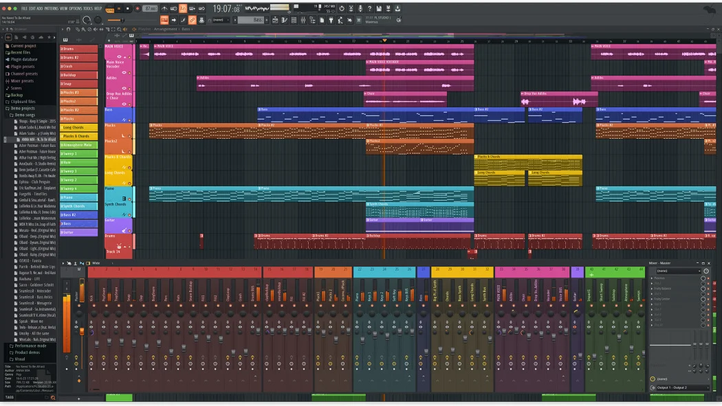 FL Studio : réputé pour la création de musique de jeu vidéo